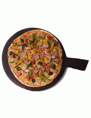 Chicken Salami Pizza